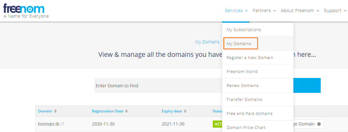 freenom注册免费顶级域名tk ml ga详细图文教程