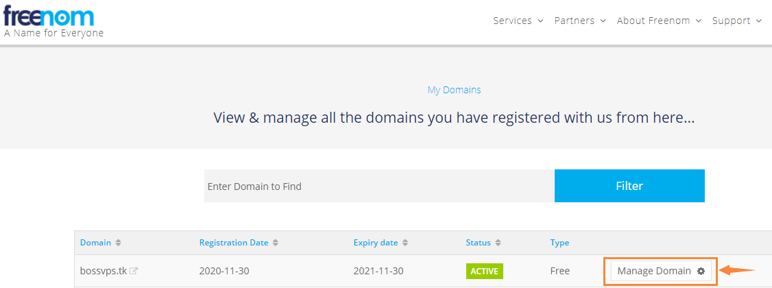 freenom注册免费顶级域名tk ml ga详细图文教程